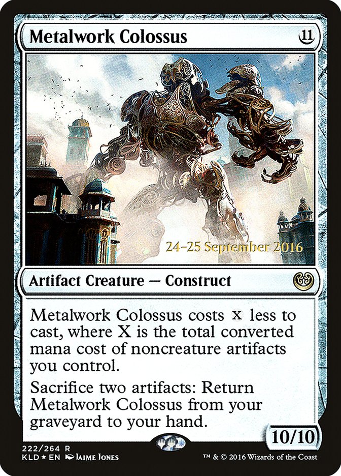 Metalwork Colossus [Kaladesh Prerelease Promos]