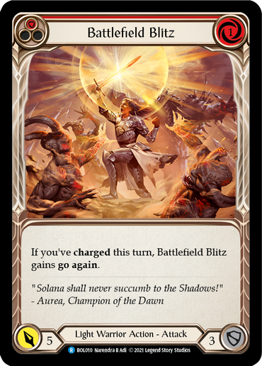 Battlefield Blitz [BOL010] (Monarch Boltyn Blitz Deck)