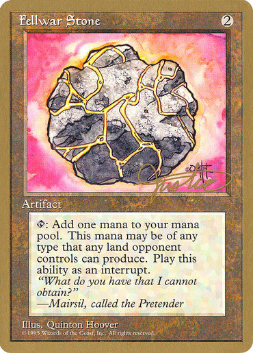 Fellwar Stone (Mark Justice) [Pro Tour Collector Set]