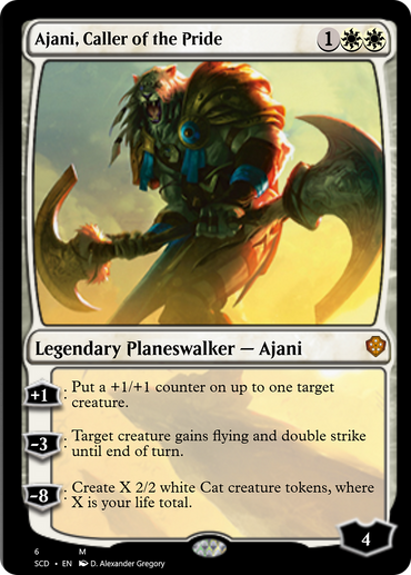 Ajani, Caller of the Pride [Starter Commander Decks]