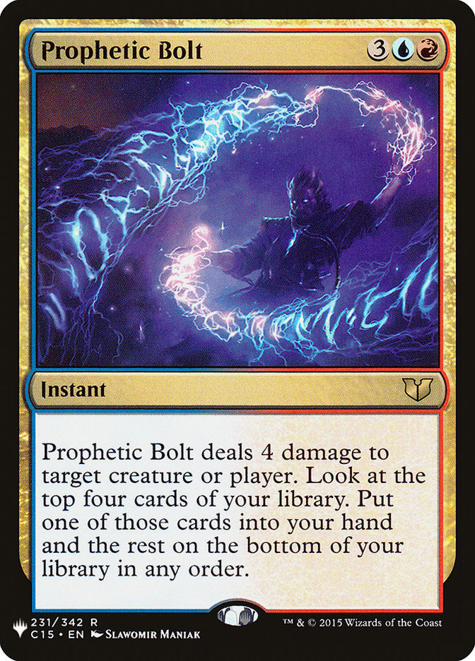 Prophetic Bolt [Mystery Booster]