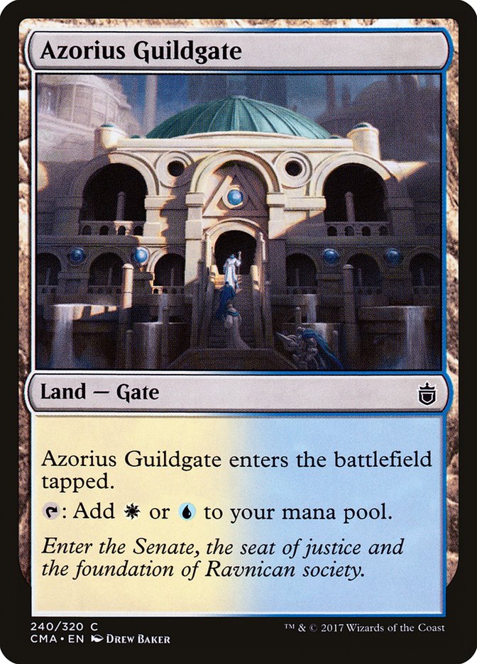 Azorius Guildgate [Commander Anthology]