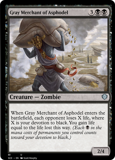 Gray Merchant of Asphodel [Starter Commander Decks]