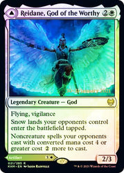 Reidane, God of the Worthy // Valkmira, Protector's Shield [Kaldheim Prerelease Promos]