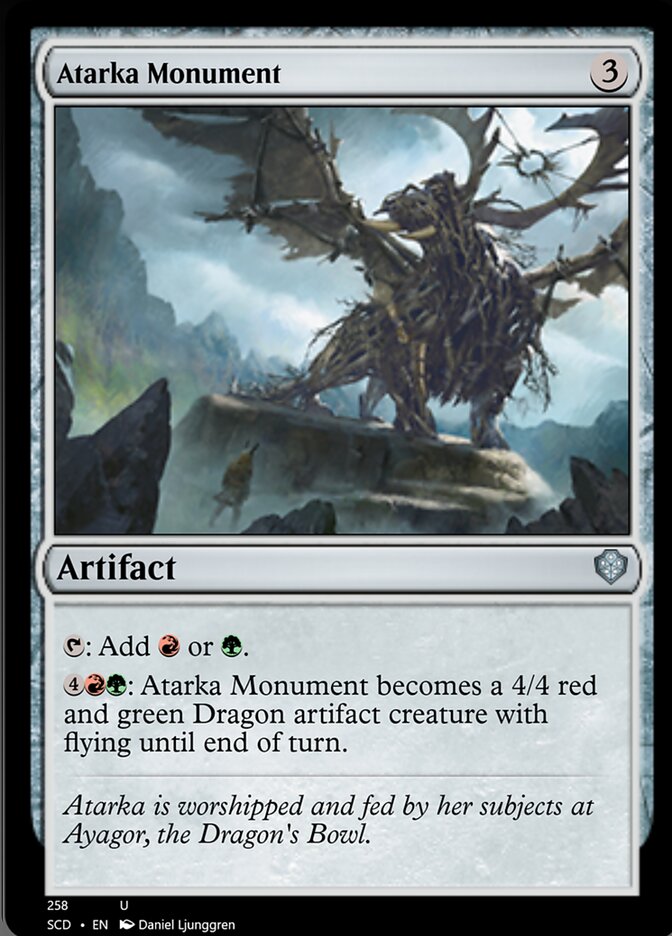 Atarka Monument [Starter Commander Decks]