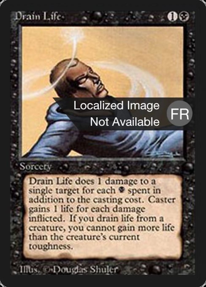 Drain Life [Foreign Black Border]