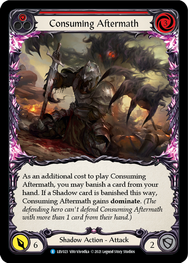 Consuming Aftermath [LEV023] (Monarch Levia Blitz Deck)