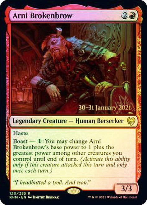 Arni Brokenbrow [Kaldheim Prerelease Promos]