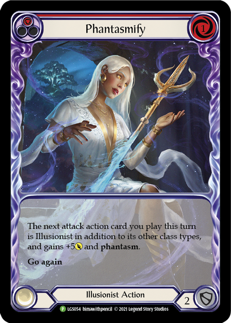 Phantasmify (Red) [LGS054] (Promo)  Rainbow Foil