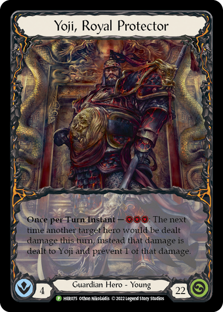 Yoji, Royal Protector [HER075] (Promo)  Cold Foil