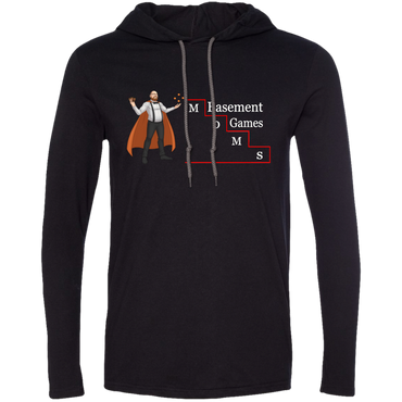 987 Anvil LS T-Shirt Hoodie