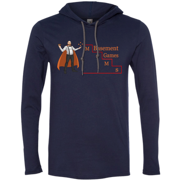 987 Anvil LS T-Shirt Hoodie