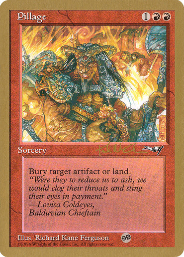 Pillage (Paul McCabe) (SB) [World Championship Decks 1997]