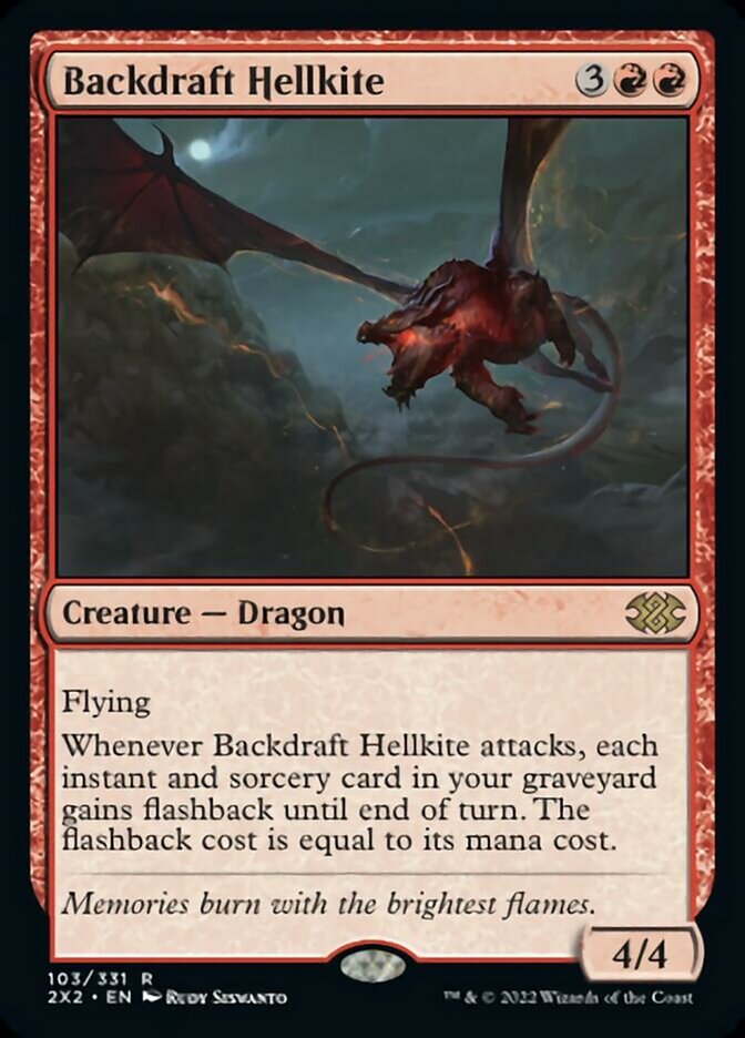 Backdraft Hellkite [Double Masters 2022]