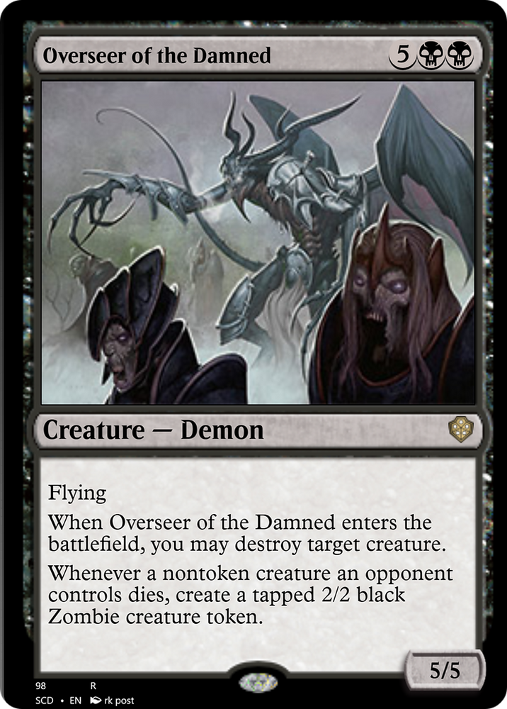 Overseer of the Damned [Starter Commander Decks]