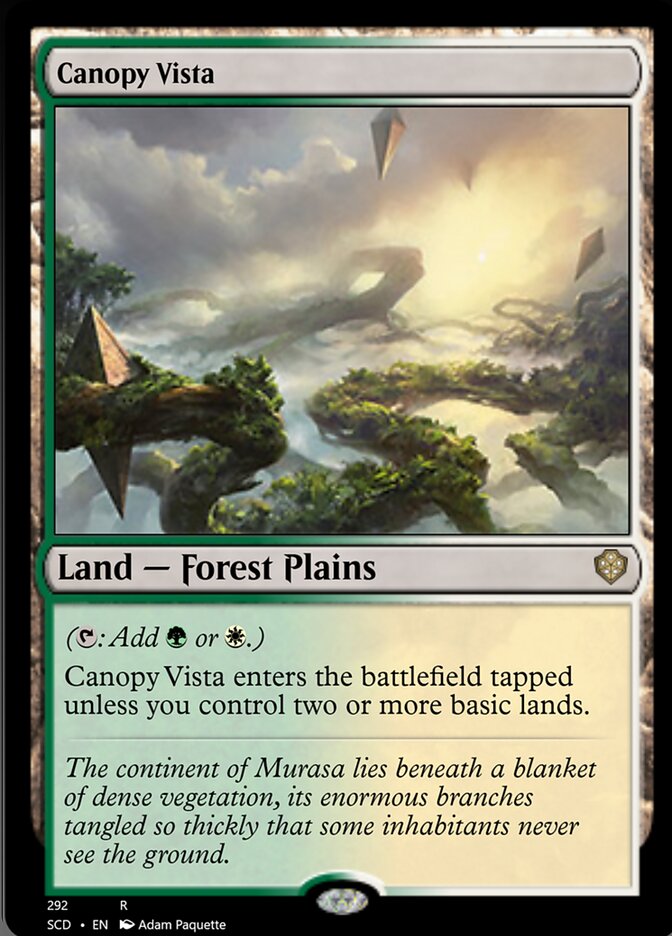 Canopy Vista [Starter Commander Decks]