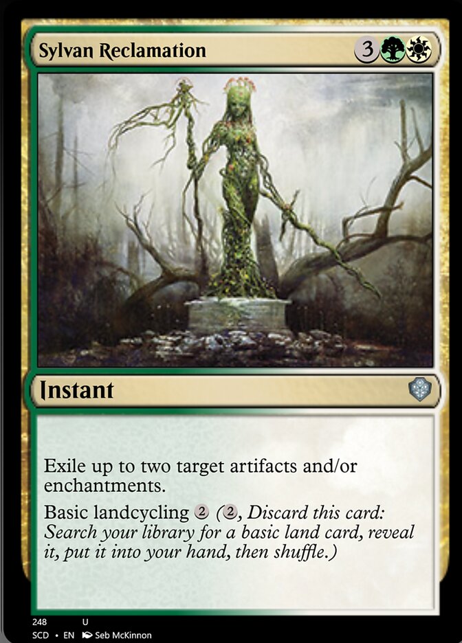 Sylvan Reclamation [Starter Commander Decks]