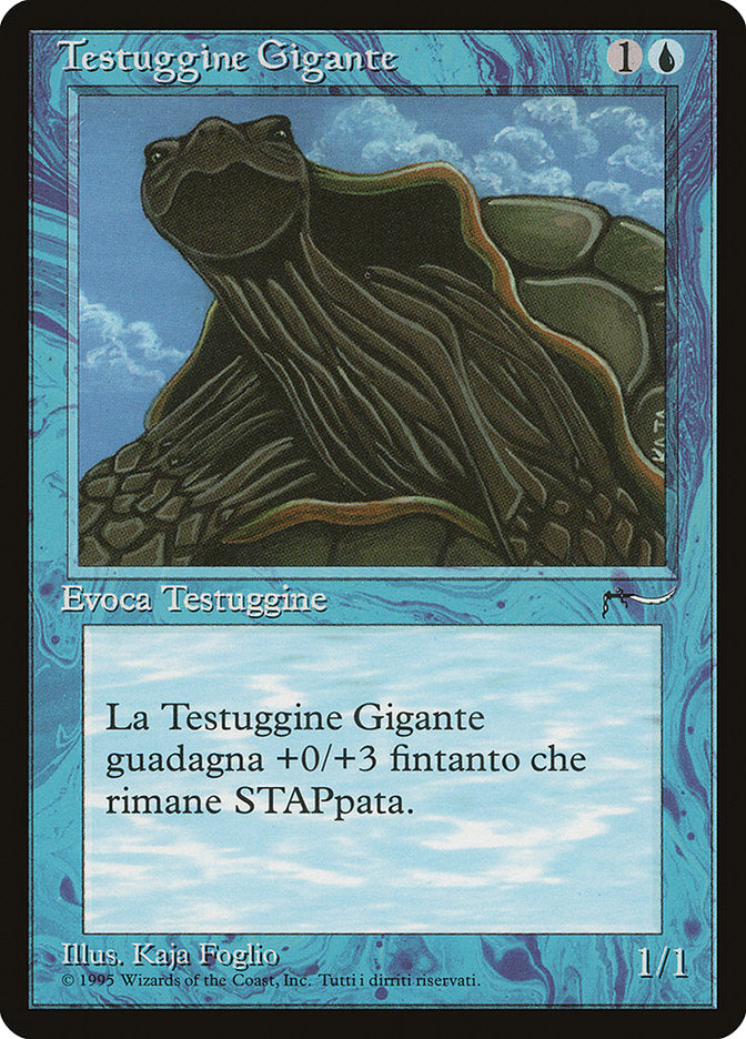 Giant Tortoise (Italian) - 