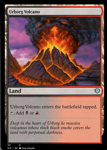 Urborg Volcano [Starter Commander Decks]