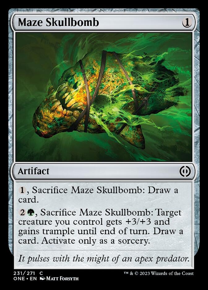 Maze Skullbomb [Phyrexia: All Will Be One]