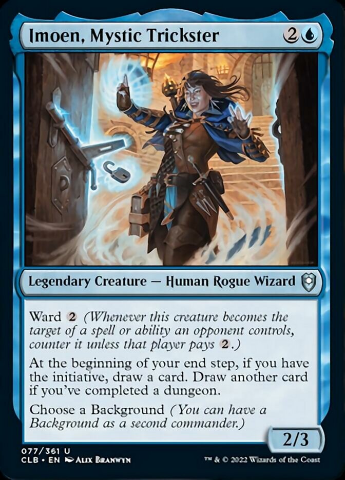 Imoen, Mystic Trickster [Commander Legends: Battle for Baldur's Gate]