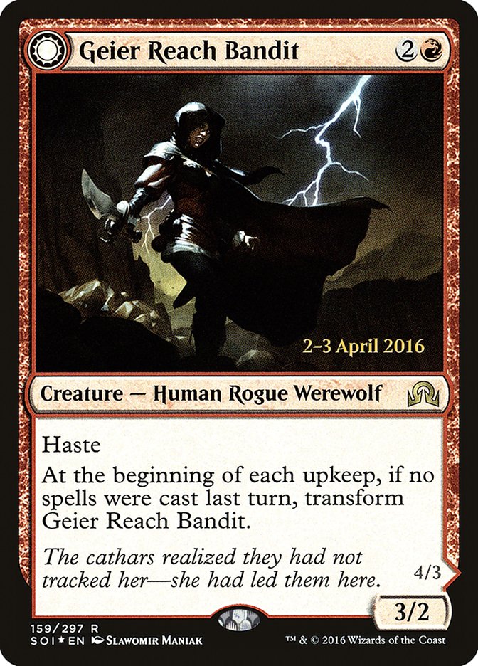 Geier Reach Bandit // Vildin-Pack Alpha [Shadows over Innistrad Prerelease Promos]