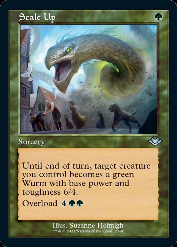 Scale Up (Retro Foil Etched) [Modern Horizons 2]