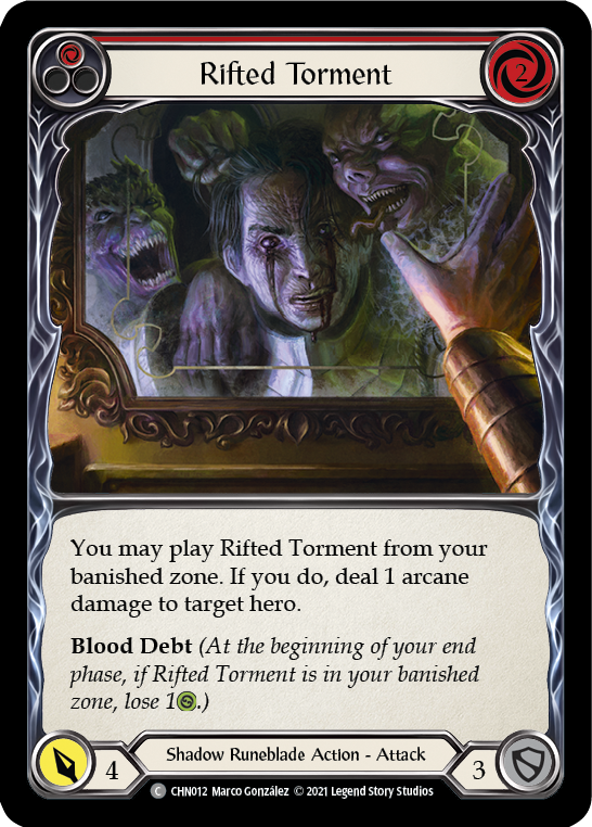 Rifted Torment [CHN012] (Monarch Chane Blitz Deck)