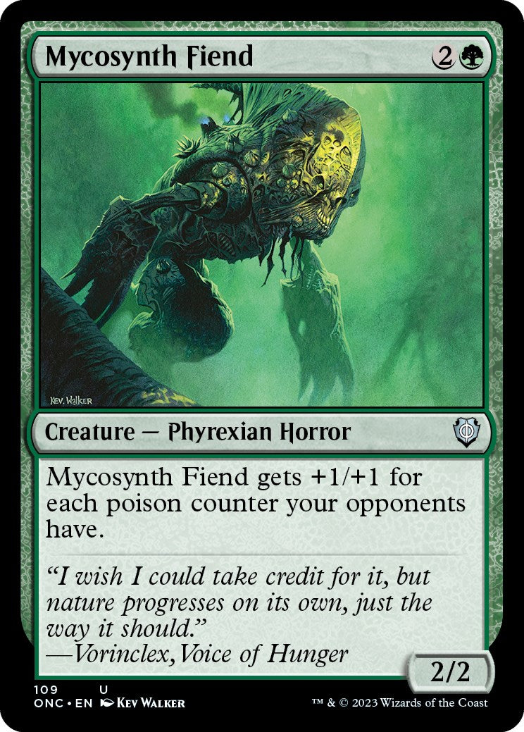 Mycosynth Fiend [Phyrexia: All Will Be One Commander]