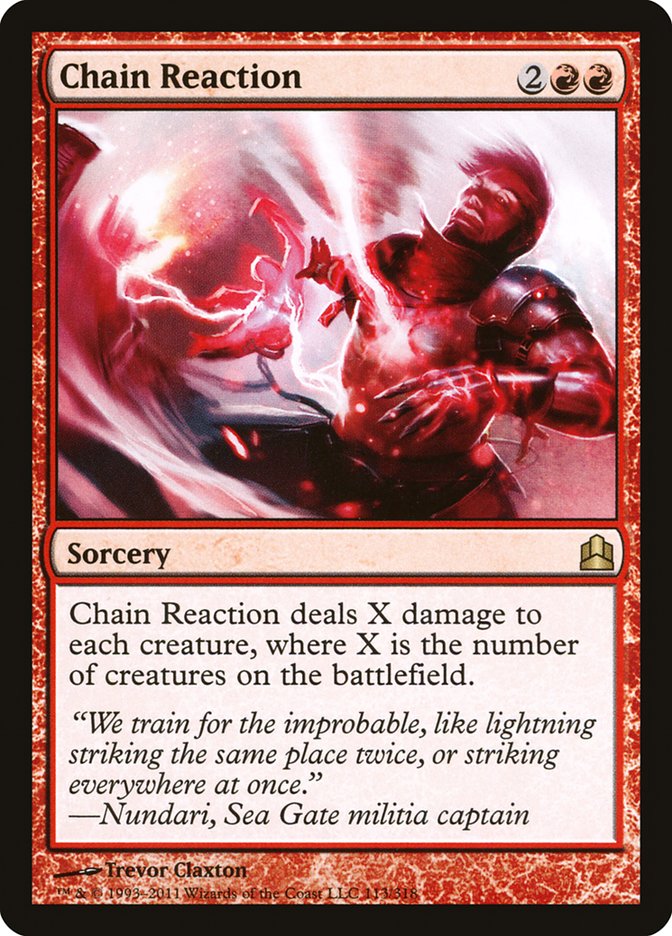 Chain Reaction [Commander 2011]