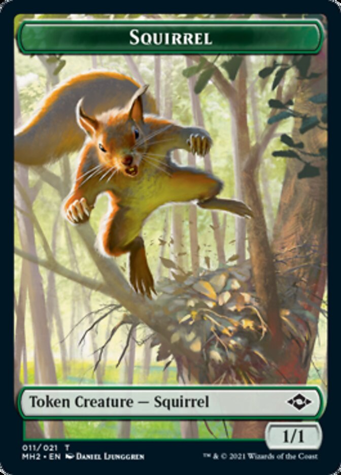 Squirrel Token // Timeless Witness Token [Modern Horizons 2 Tokens]