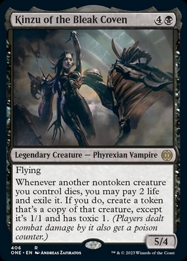 Kinzu of the Bleak Coven [Phyrexia: All Will Be One]