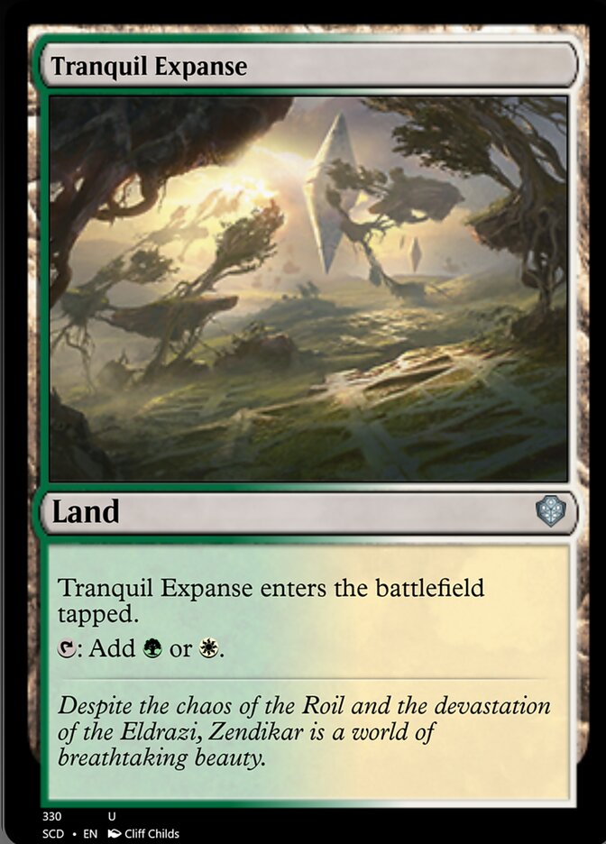 Tranquil Expanse [Starter Commander Decks]