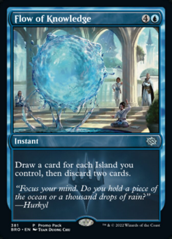 Flow of Knowledge (Promo Pack) [The Brothers' War]