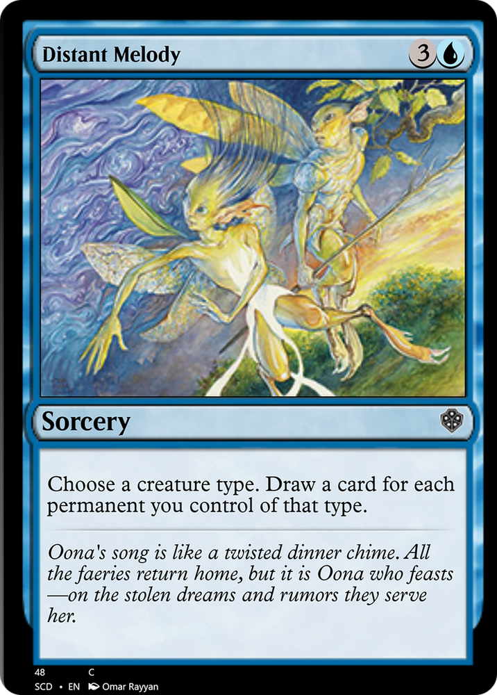 Distant Melody [Starter Commander Decks]