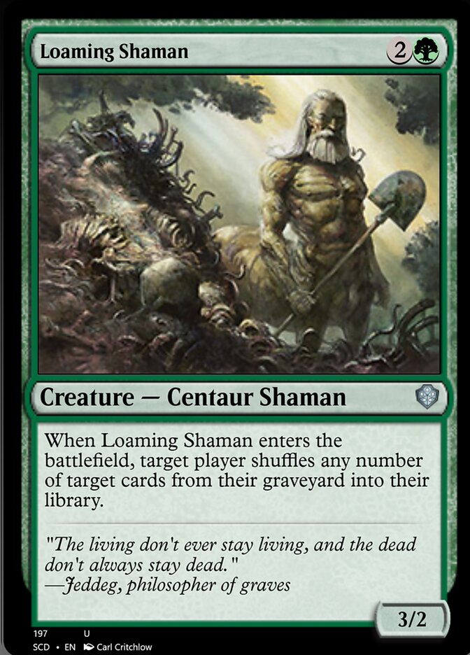 Loaming Shaman [Starter Commander Decks]