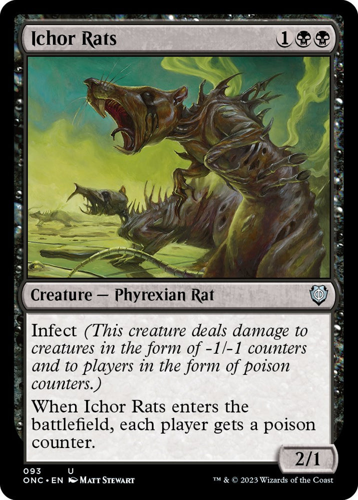 Ichor Rats [Phyrexia: All Will Be One Commander]