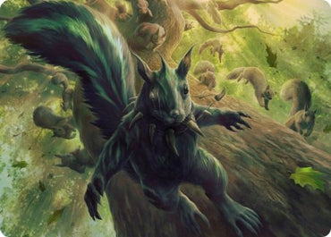 Chatterfang, Squirrel General Art Card (68) [Modern Horizons 2 Art Series]