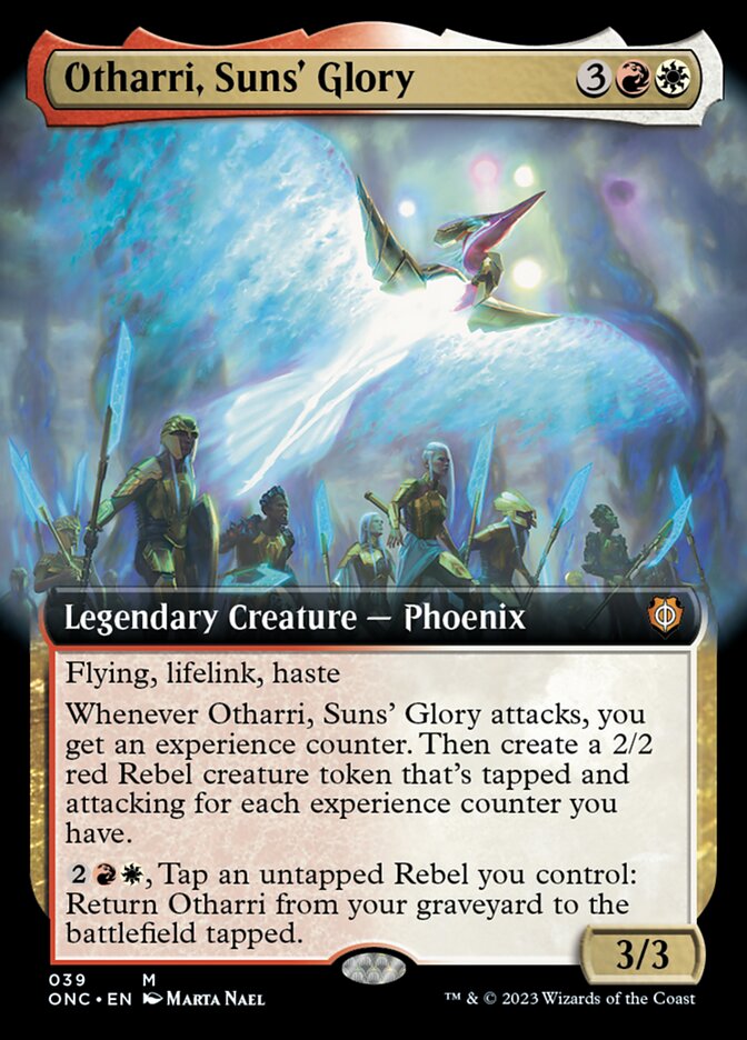 Otharri, Sun's Glory (Extended Art) [Phyrexia: All Will Be One Commander]