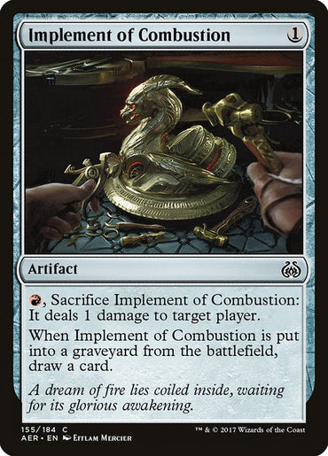 Implement of Combustion [Aether Revolt]