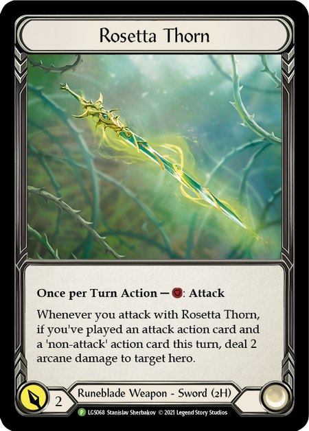 Rosetta Thorn [LGS068] (Promo)  Cold Foil