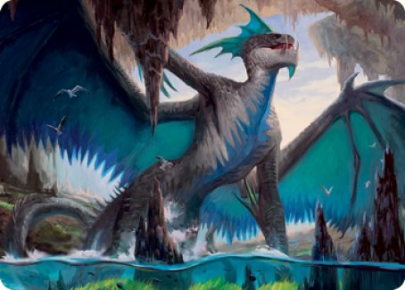 Murktide Regent Art Card [Modern Horizons 2 Art Series]