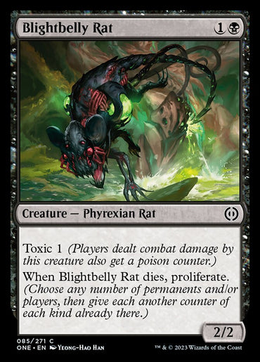 Blightbelly Rat [Phyrexia: All Will Be One]