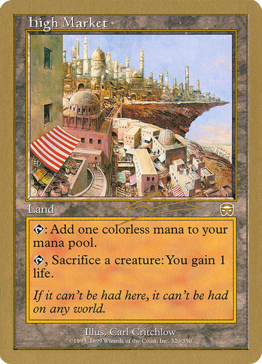 High Market (Nicolas Labarre) [World Championship Decks 2000]