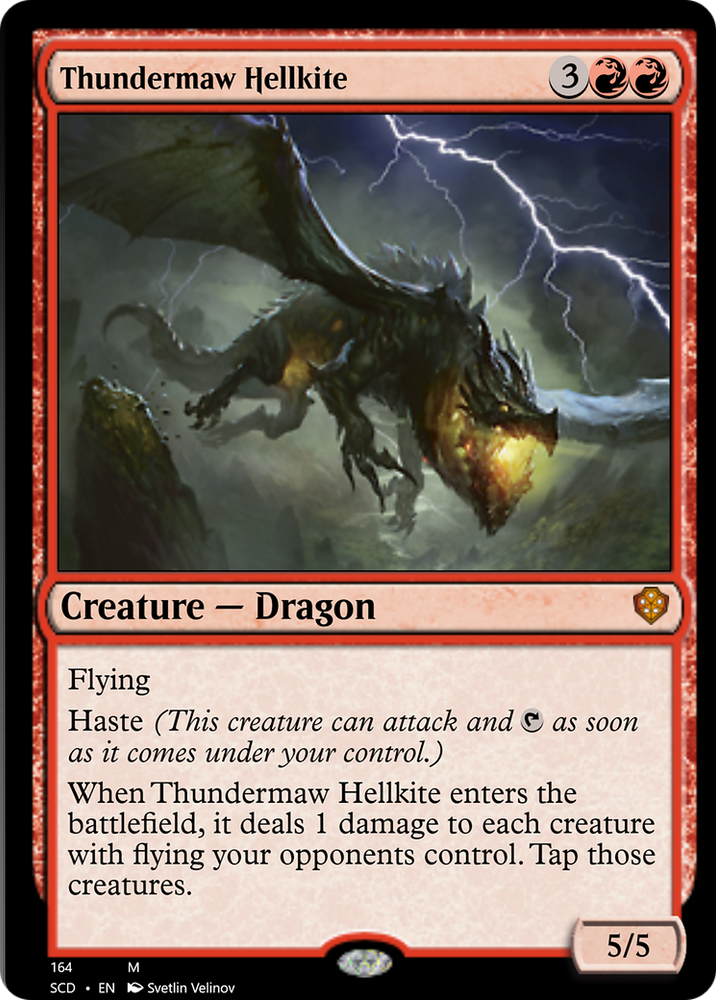 Thundermaw Hellkite [Starter Commander Decks]