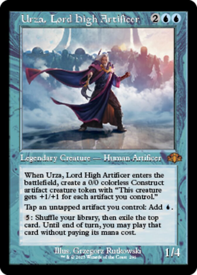 Urza, Lord High Artificer (Retro) [Dominaria Remastered]