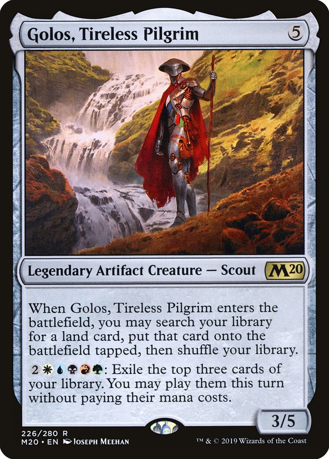 Golos, Tireless Pilgrim [Core Set 2020]