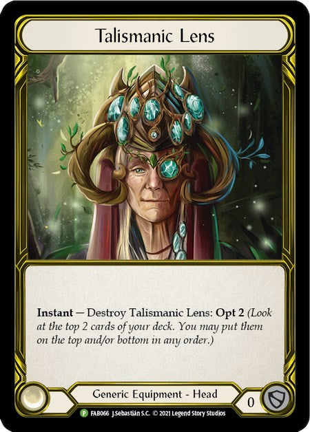 Talismanic Lens [FAB066] (Promo)  Cold Foil