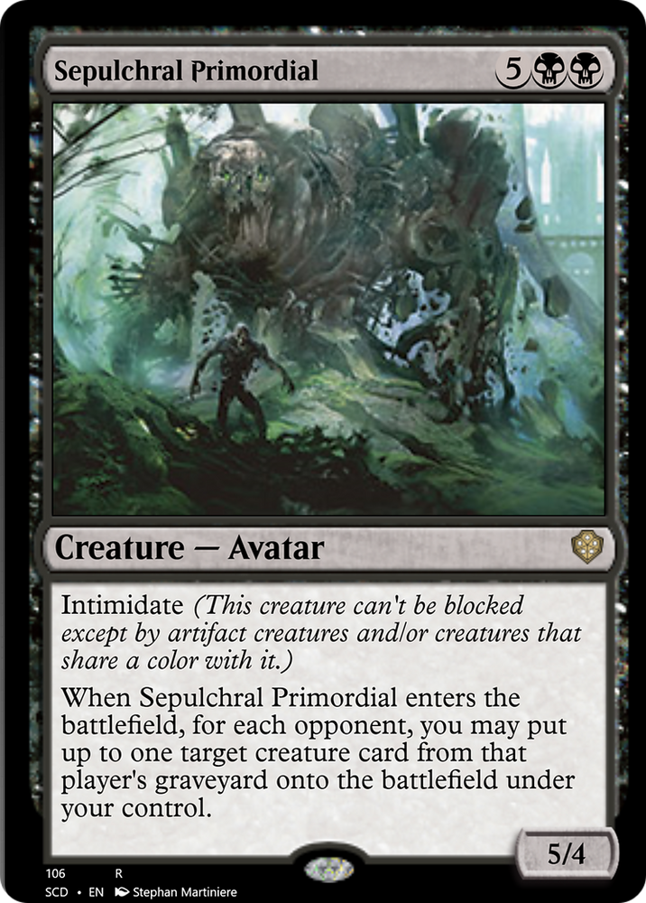 Sepulchral Primordial [Starter Commander Decks]