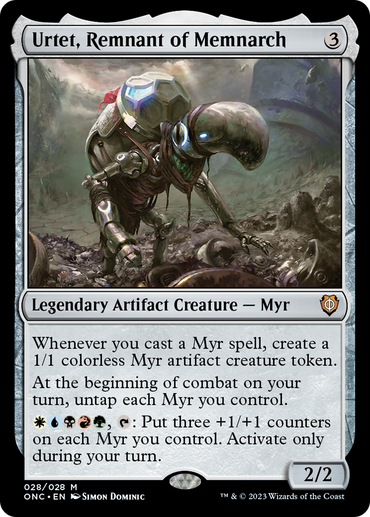 Urtet, Remnant of Memnarch [Phyrexia: All Will Be One Commander]